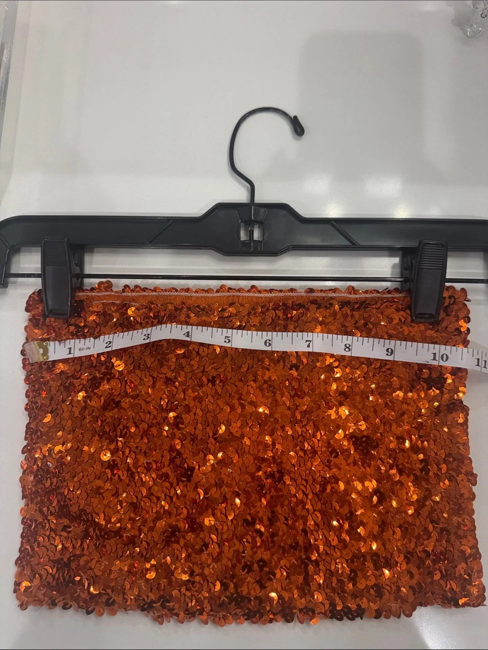 Sequin Mermaid Costume Set - Green and Orange kids large